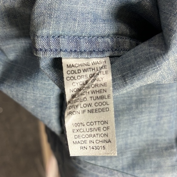 COMMANDER Life long sleeve button down shirt - Picture 7 of 7